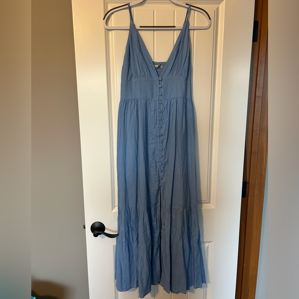 Abercrombie Button Front Maxi